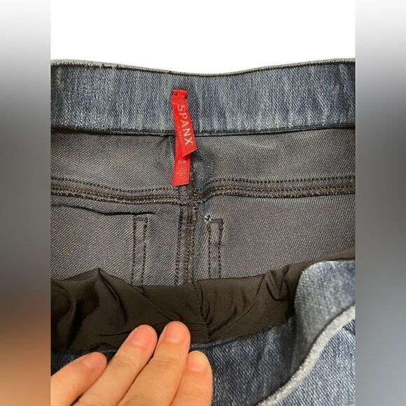Spanx Pull on Skinny Ankle Denim Slimming S\P Jeggings - Picture 7 of 7